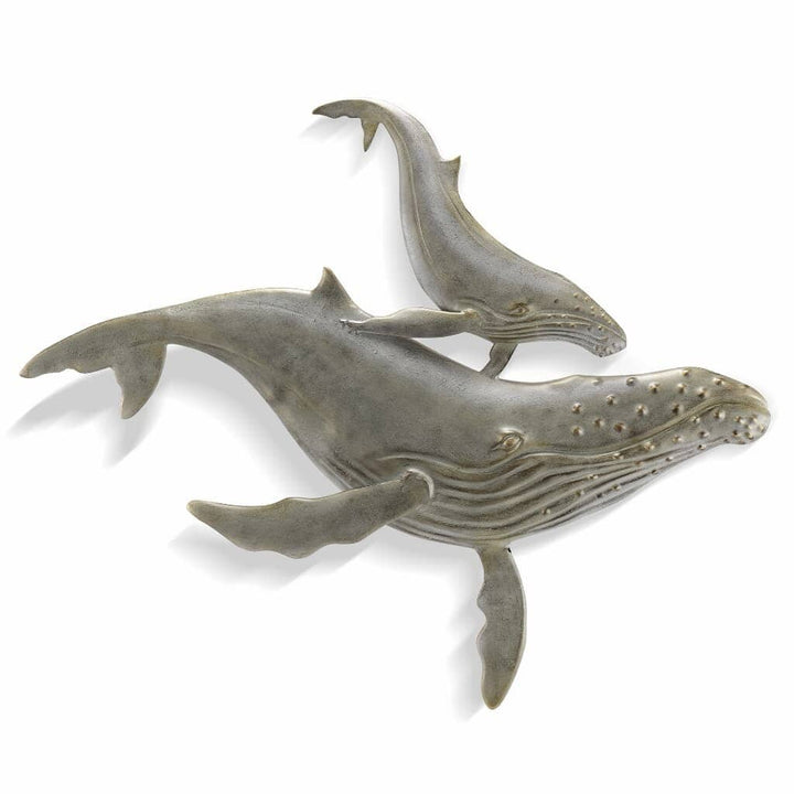 SPI Garden First Surfacing Whale Wall Plaque Wall Art SPI 