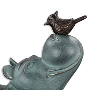 SPI Garden Hippo & Friend Sculpture Bird Feeders SPI 
