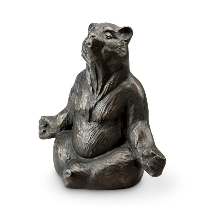 SPI Garden Contented Yoga Bear Sculpture Sculptures SPI 