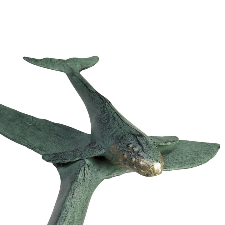 SPI Gallery Diving Lesson Humpback Whale Sculpture Sculptures SPI 