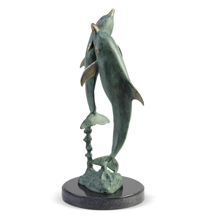 SPI Gallery Flirty Dolphin Duo Sculpture Sculptures SPI 
