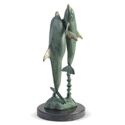SPI Gallery Flirty Dolphin Duo Sculpture Sculptures SPI 