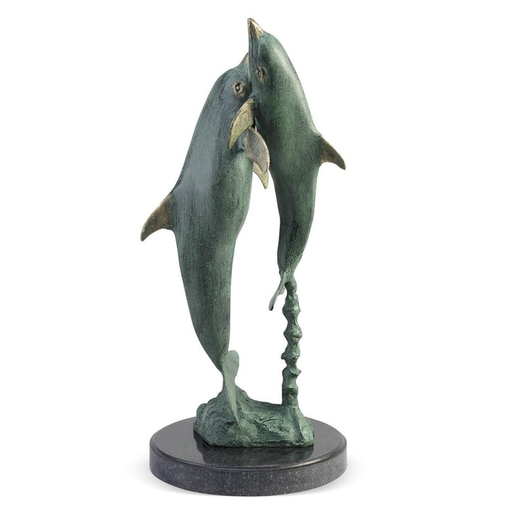 SPI Gallery Flirty Dolphin Duo Sculpture Sculptures SPI 