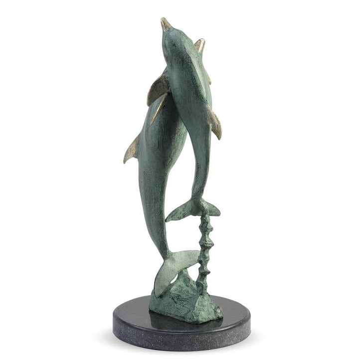 SPI Gallery Flirty Dolphin Duo Sculpture Sculptures SPI 