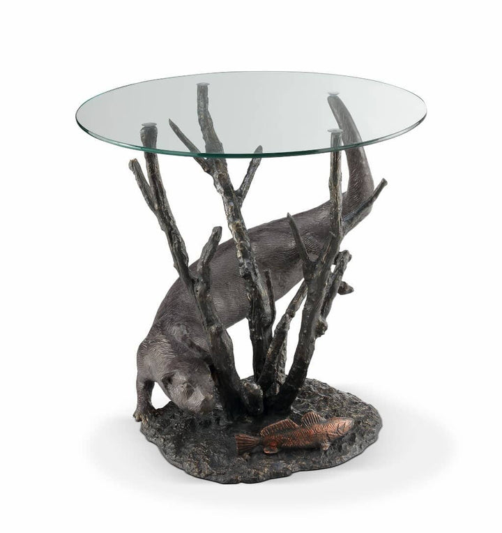 SPI Home Otter Chase End Table Tables SPI 