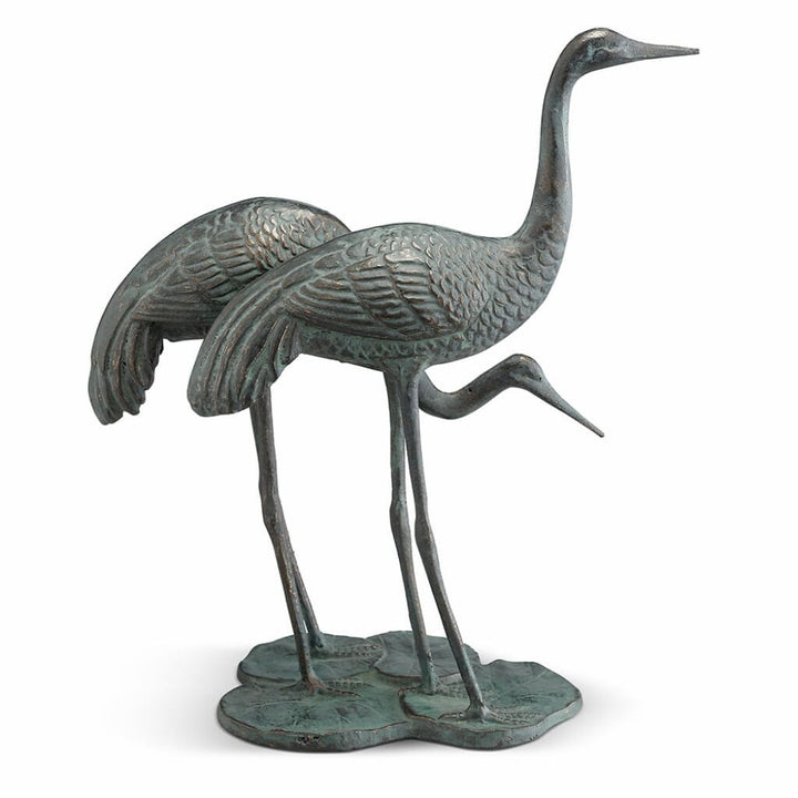 SPI Garden Coastside Crane Pair Sculpture Sculptures SPI 