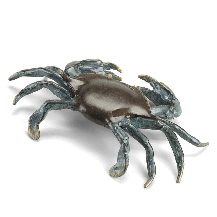 SPI Gallery Large Aluminum Bluepoint Crab Sculptures SPI 