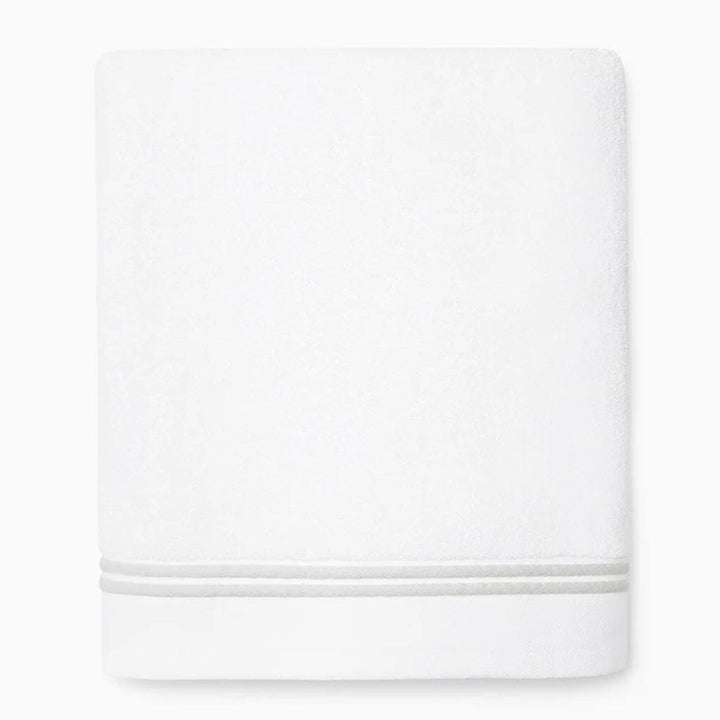 Sferra Aura Nuova Bath Towel 30" x 60" Bath Linens Sferra WHITE/LUNAR 