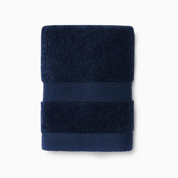 Sferra Bello Nuovo Wash Cloth 12" x 12" Bath Linens Sferra NAVY 