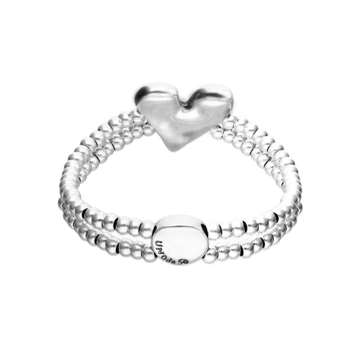 UNOde50 Palpito Double Elastic Heart Bracelet - Silver Bracelets UNOde50 