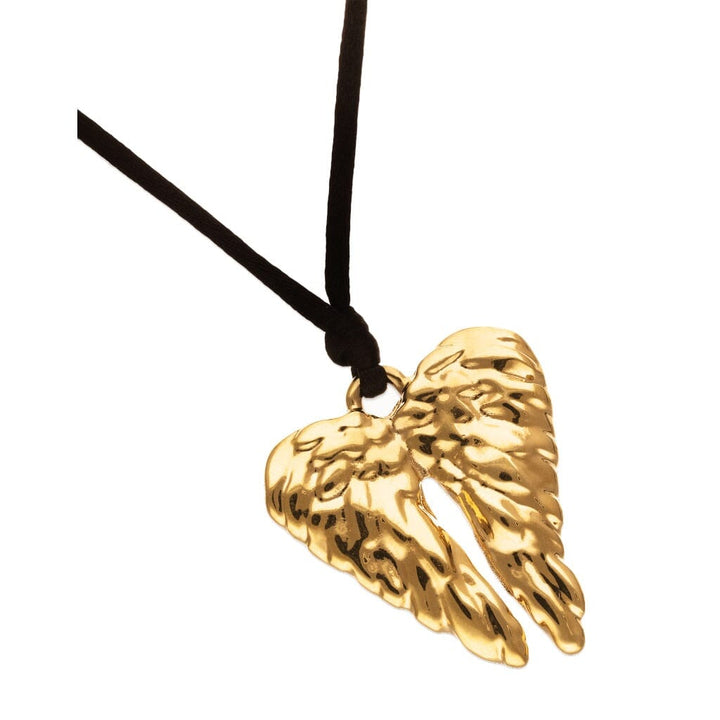 UNOde50 Ser Invencible Silk Cord Wing Necklace Gold Necklaces UNOde50 