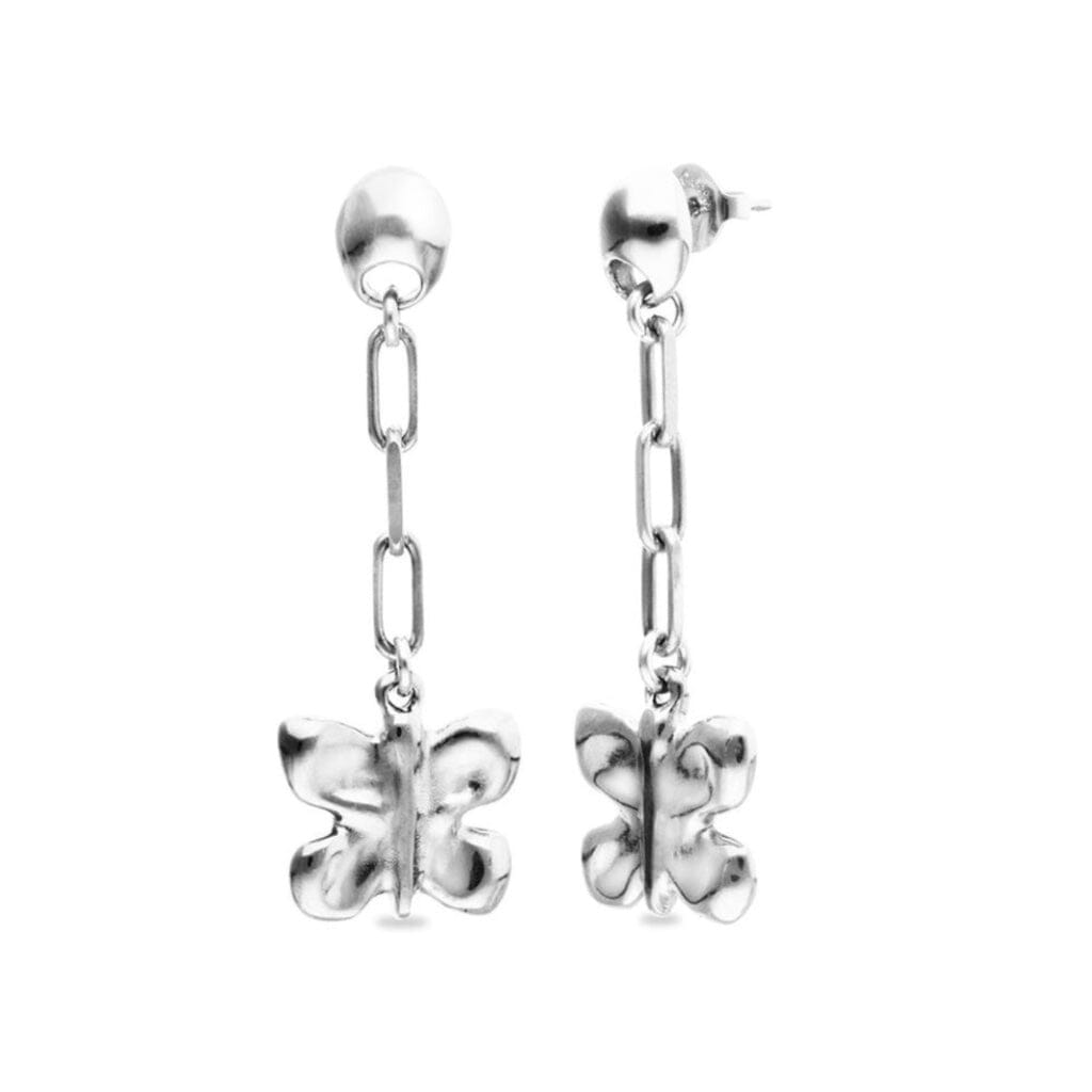 UNOde50 Aleteo Flutter Earrings Silver Earrings UNOde50 