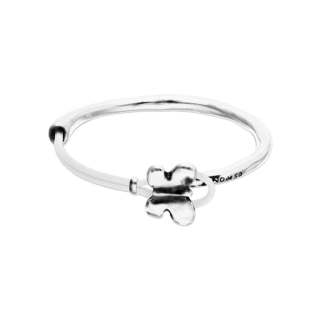 UNOde50 Aleteo Flutter Bracelet Silver & White Bracelets UNOde50 S (5.7”-6.1") 