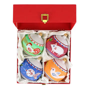 Vietri Campagna Assorted Ornaments - Set of 4 Christmas Ornaments Vietri 