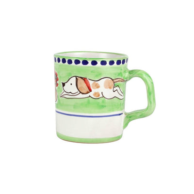 Vietri Campagna Cane Mug Dinnerware Vietri 