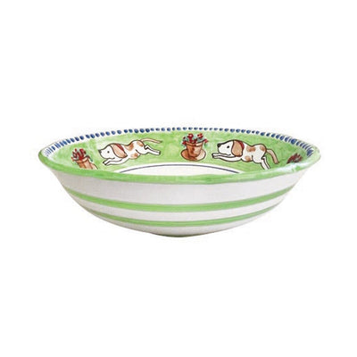 Vietri Campagna Cane Large Serving Bowl Dinnerware Vietri 