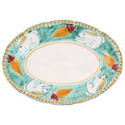 Vietri Campagna Coniglio Oval Platter Dinnerware Vietri 