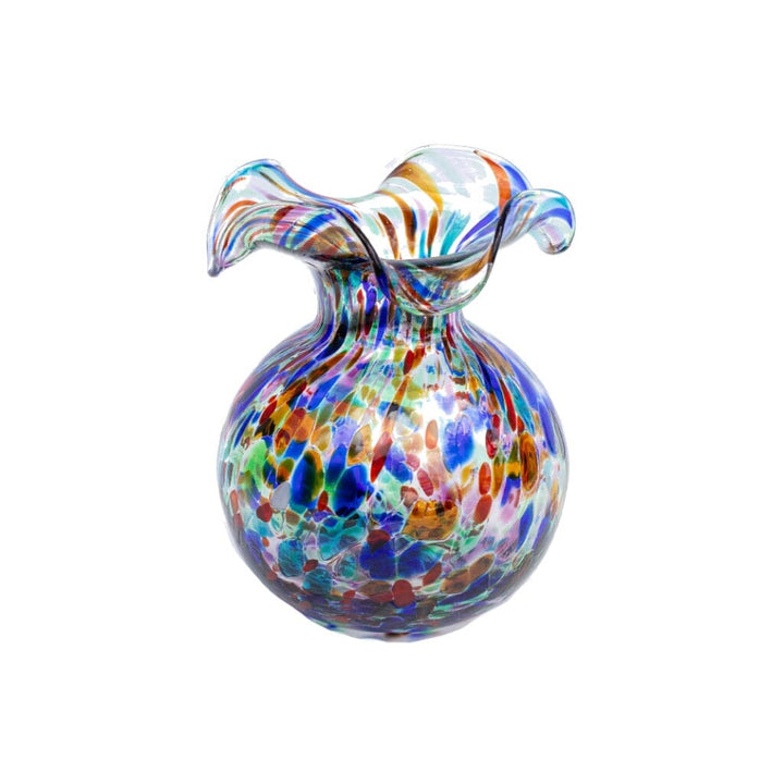 Vietri Hibiscus Glass Carnevale Bud Vase Vases Vietri 