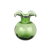 Vietri Hibiscus Glass Dark Green Bud Vase Vases Vietri 