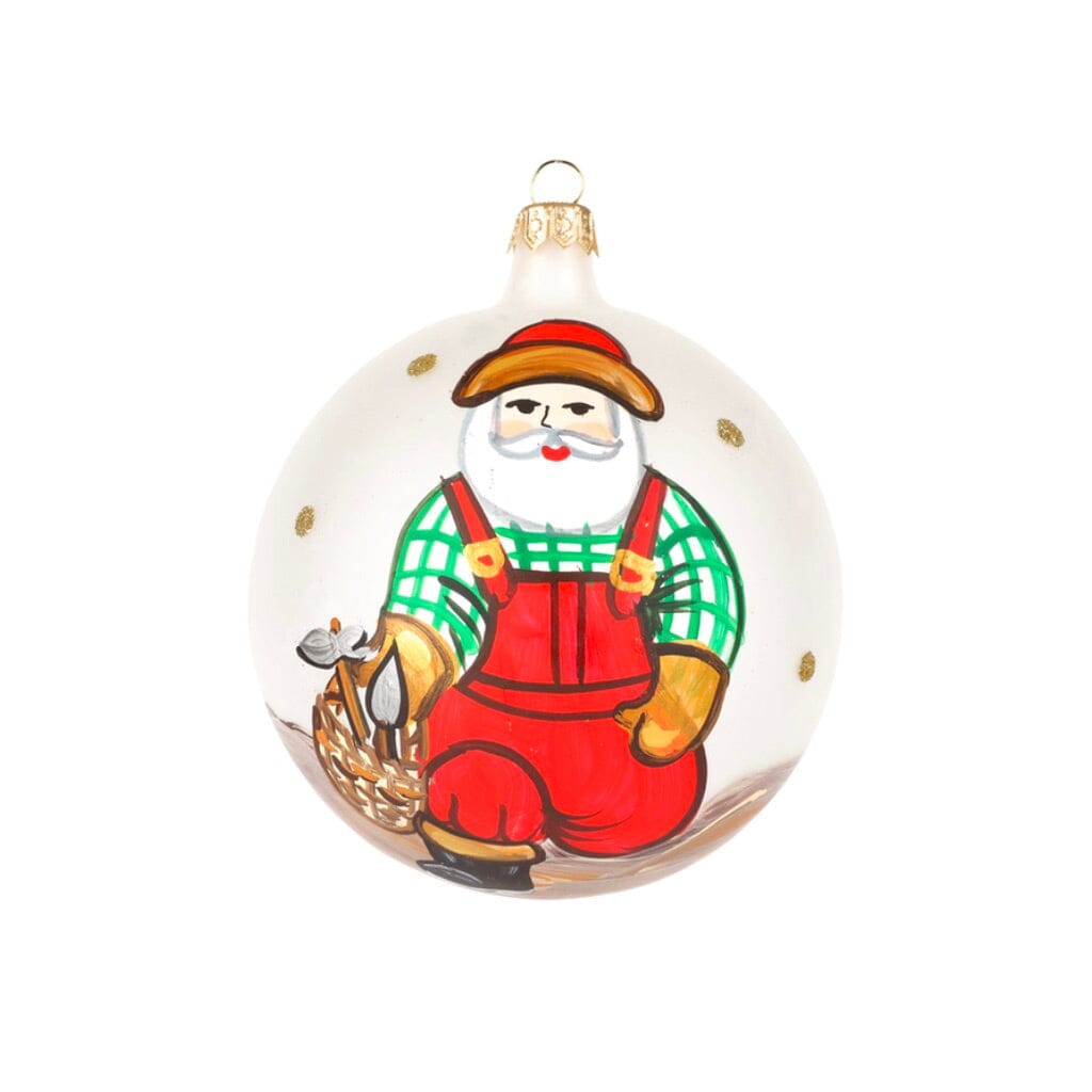 Vietri Old St. Nick Gardener Ornament Christmas Ornaments Vietri 