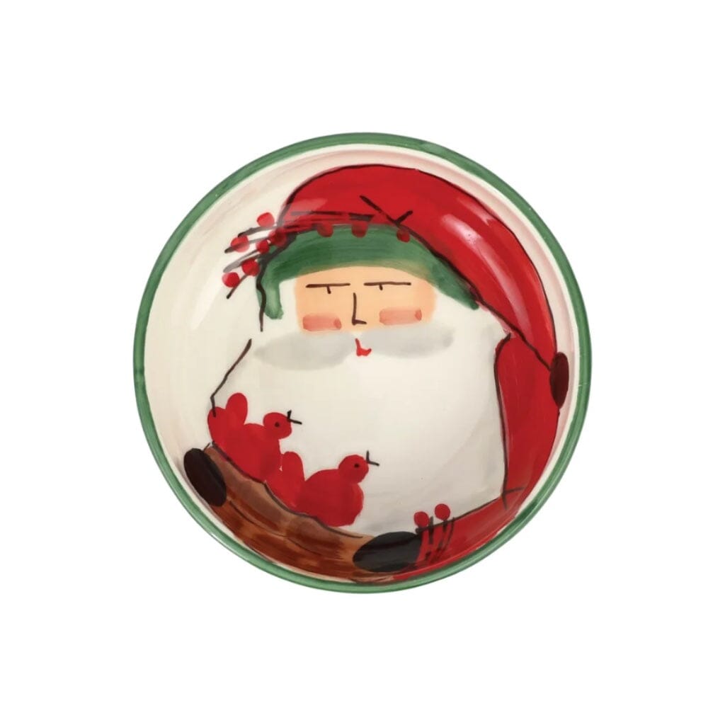 Vietri Old St. Nick Candy Dish Dinnerware Vietri 