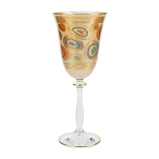 Vietri Regalia Wine Glass Fine Decor Direct