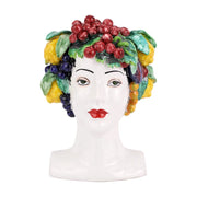 Vietri Sicilian Heads - Assorted Fruit Head Sculptures Vietri 