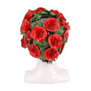 Vietri Sicilian Heads - Poppies Head Sculptures Vietri 