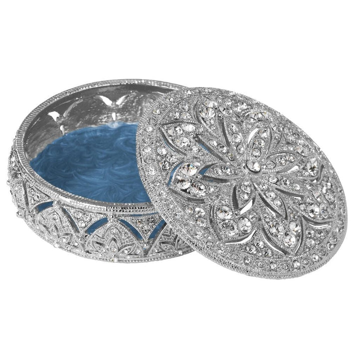 Olivia Riegel Silver Windsor Round Box Boxes Olivia Riegel 