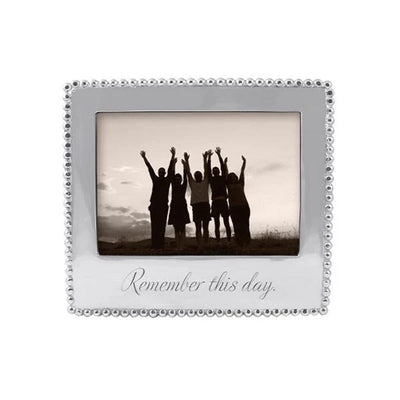 Mariposa REMEMBER THIS DAY Beaded 5" x 7" Frame Picture Frames Mariposa 