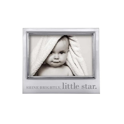 Mariposa SHINE BRIGHTLY LITTLE STAR Signature 4" x 6" Frame Picture Frames Mariposa 