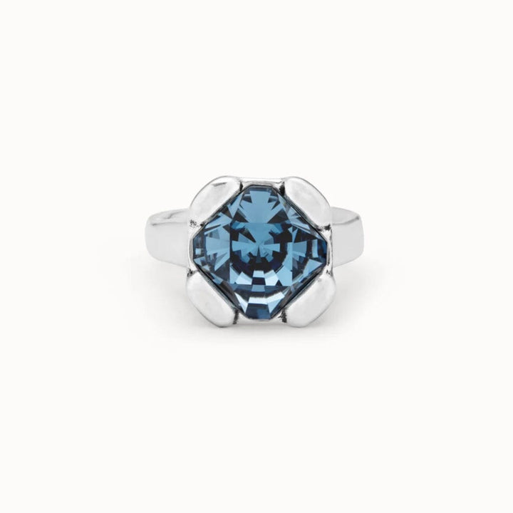 UNOde50 Rock n´ Blue Ring Silver Rings UNOde50 