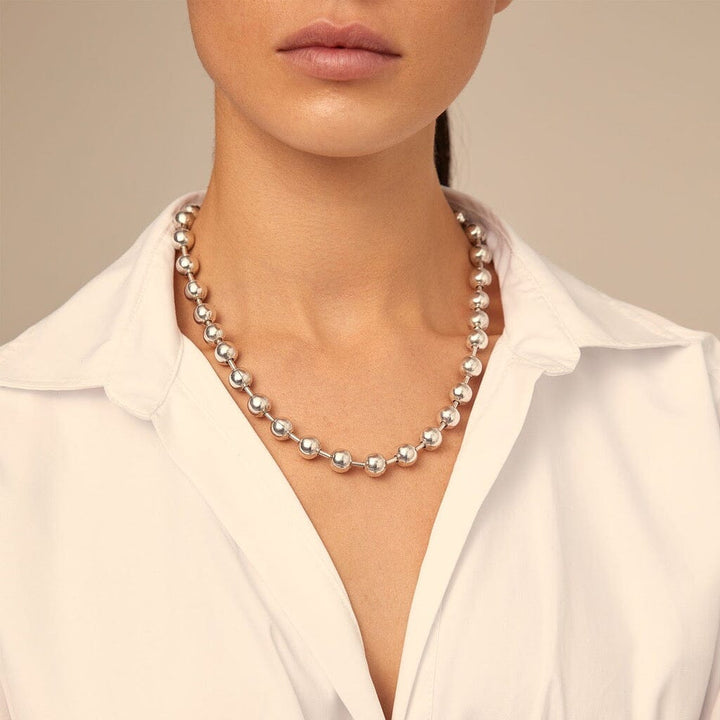 UNOde50 Snowflake Necklace Silver Necklaces UNOde50 