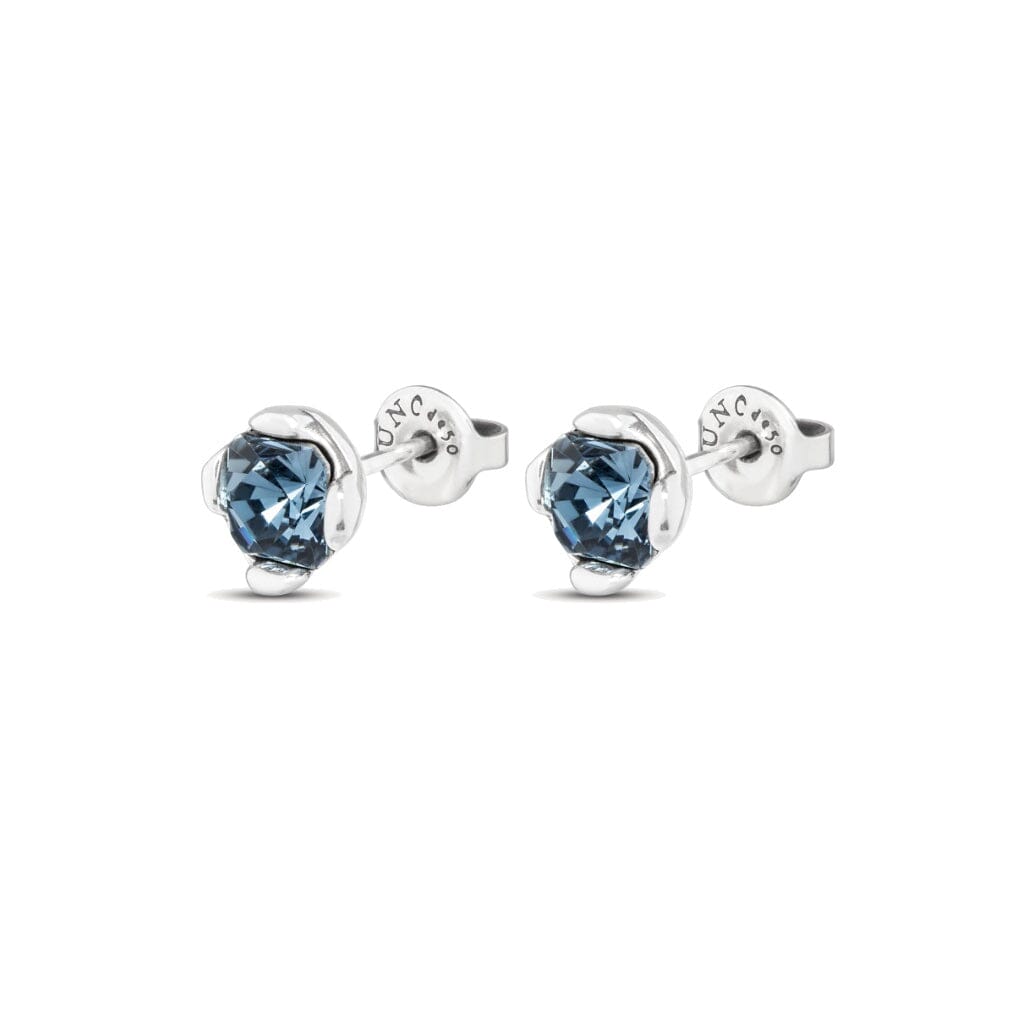 UNOde50 Aura Blue Earrings Silver Earrings UNOde50 
