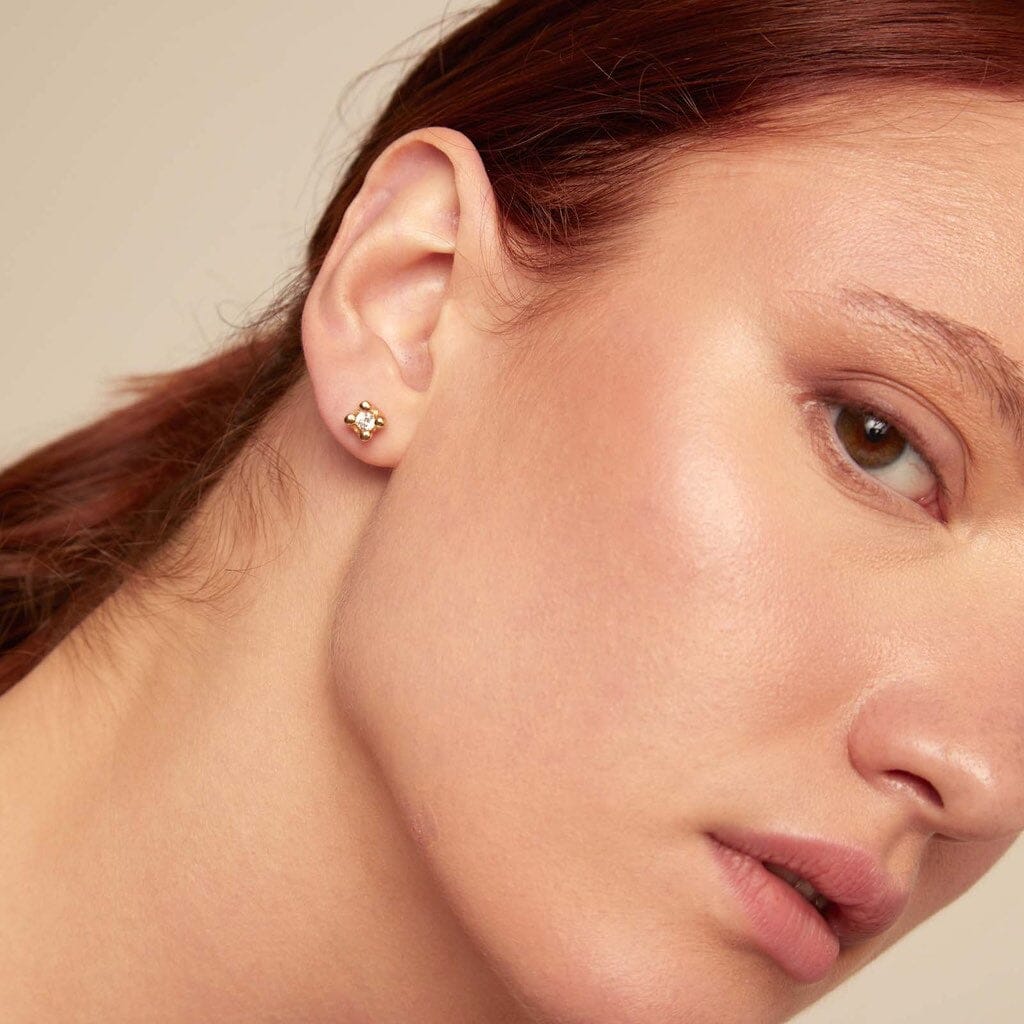 UNOde50 Cosmos Earrings Gold Earrings UNOde50 