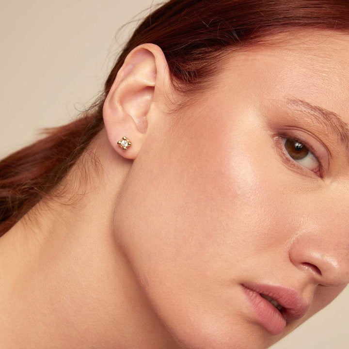 UNOde50 Cosmos Earrings Gold Earrings UNOde50 