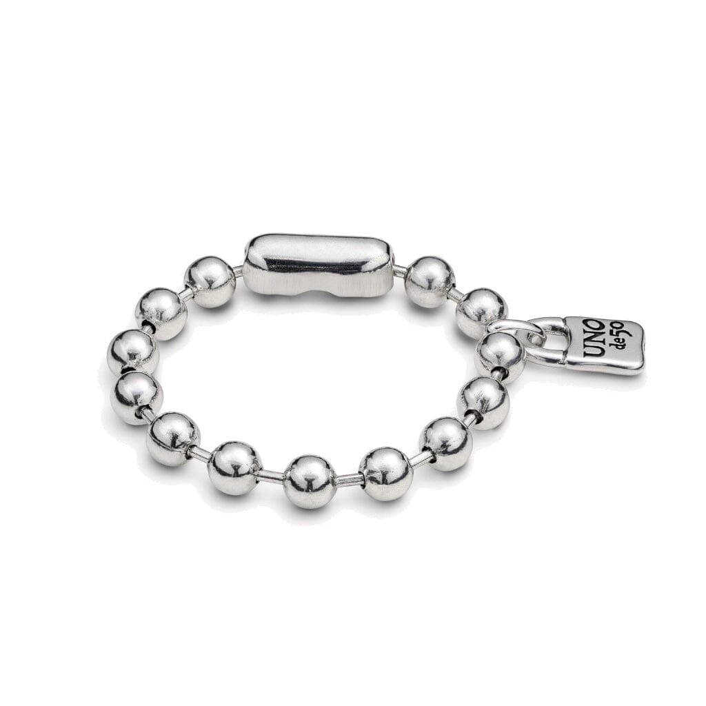 UNOde50 Snowflake Bracelet Silver Bracelets UNOde50 M (6.1”) 