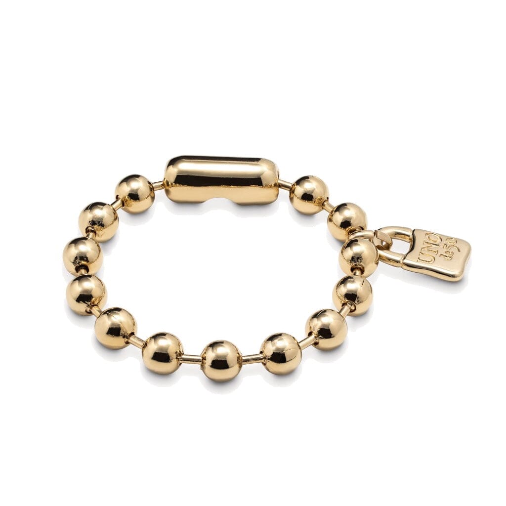 UNOde50 Snowflake Bracelet Gold Bracelets UNOde50 M (6.1”) 