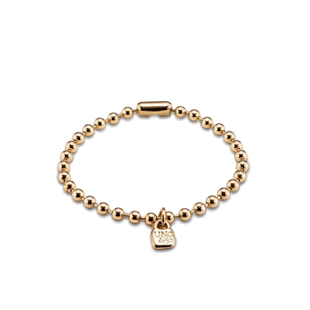 UNOde50 Emotions Bracelet Gold Bracelets UNOde50 M (6.1” - 6.5”) 