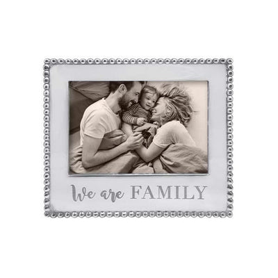 Mariposa WE ARE FAMILY Beaded 5" x 7" Frame Picture Frames Mariposa 