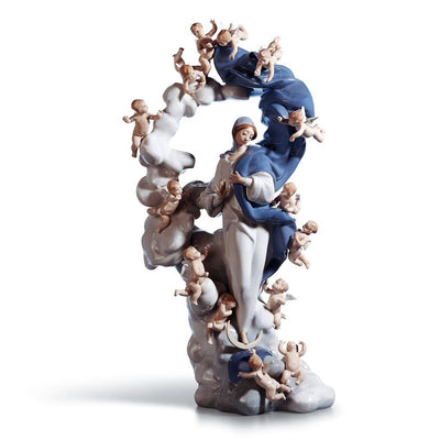 Lladro Porcelain Immaculate Virgin Figurine LE 2000 Figurines Lladro 