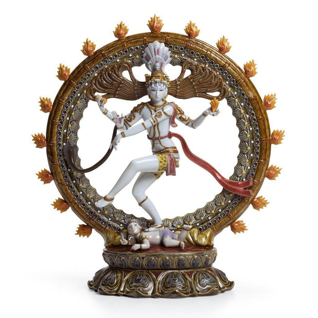 Lladro Porcelain Shiva Nataraja Figurine LE 3000 Figurines Lladro 