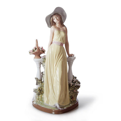 Lladro Porcelain Time For Reflection Figurine Figurines Lladro 