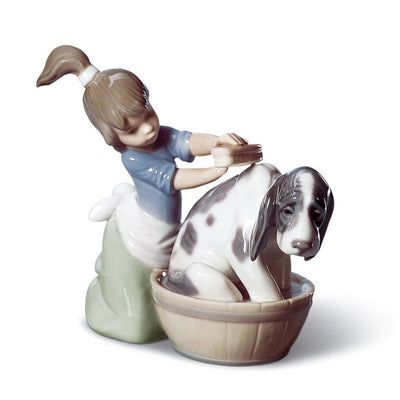 Lladro Porcelain Bashful Bather Figurine Figurines Lladro 