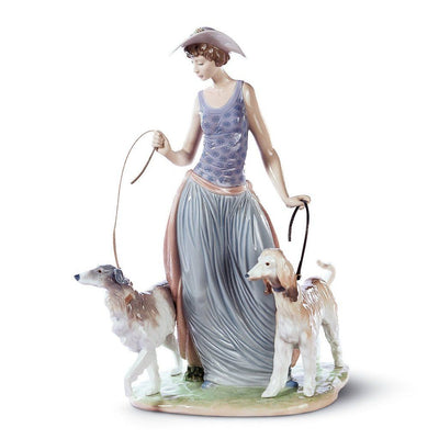 Lladro Porcelain Elegant Promenade Figurine Figurines Lladro 