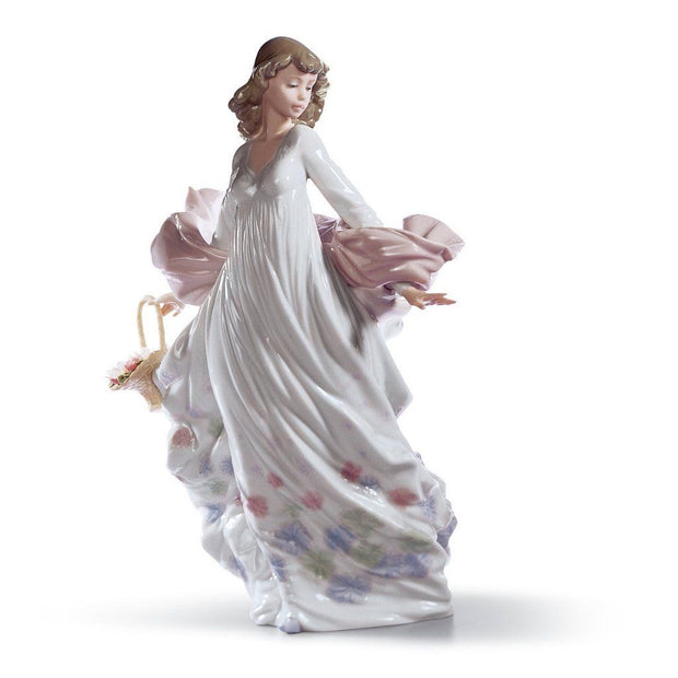 Lladro Porcelain Spring Splendor Figurine Figurines Lladro 