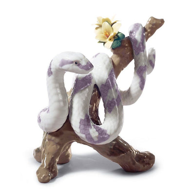 Lladro Porcelain The Snake Figurine Figurines Lladro 