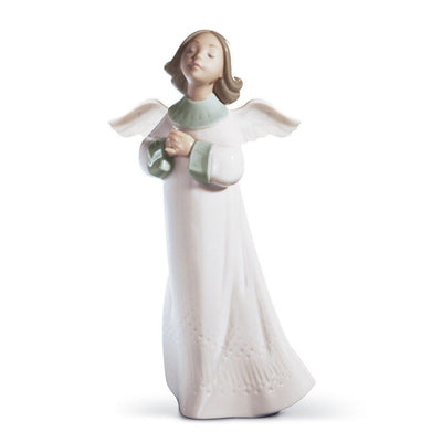 Lladro Porcelain An Angel's Wish Figurine Figurines Lladro 