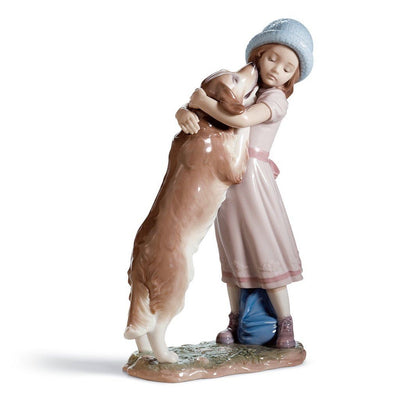 Lladro Porcelain A Warm Welcome Figurine Figurines Lladro 