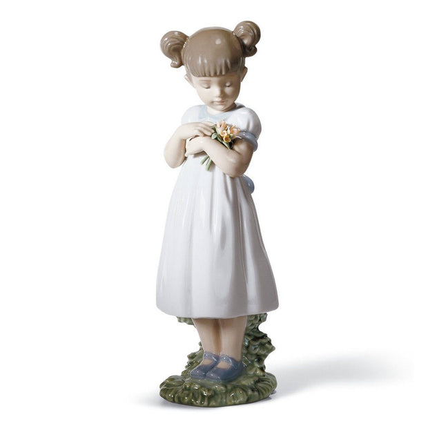 Lladro Porcelain Flowers For Mommy Figurine Figurines Lladro 